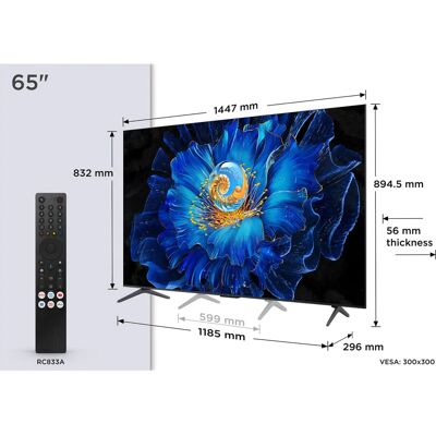 TCL 65C6KS 4K Ultra HD Smart TV - QD-MINI LED - Google TV TCL 65C6KS 4K Ultra HD Smart TV - QD-MINI LED - Google TV