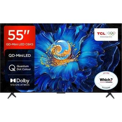 TCL 55C6KS 55" 4K QLED Mini LED TV - TV TCL 55C6KS 55" 4K QLED Mini LED TV - TV