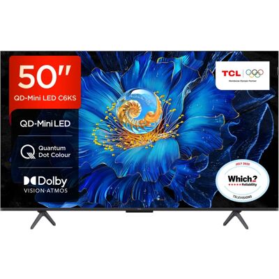 TCL 50C6KS 50" 4K QLED Mini LED TV - Smart TV TCL 50C6KS 50" 4K QLED Mini LED TV - Smart TV