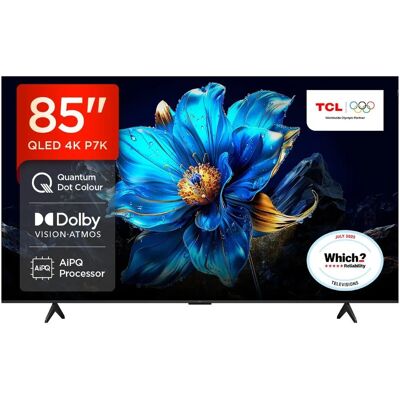 TCL 85P7K-UK 85-inch 4K QLED Smart TV - TV TCL 85P7K-UK 85-inch 4K QLED Smart TV - TV