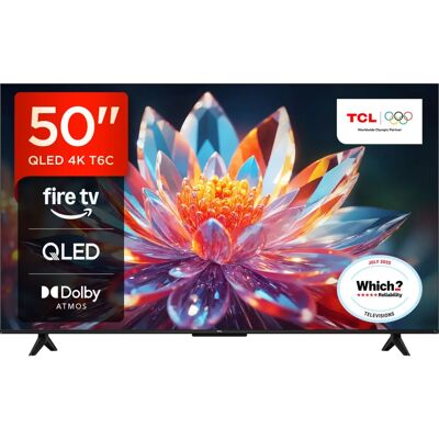TCL 50T6C 4K QLED Smart TV - 127cm 50" Ultra HD Wi-Fi TCL 50T6C 4K QLED Smart TV - 127cm 50" Ultra HD Wi-Fi