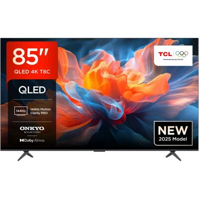 TCL T8C 85 inch 4K Ultra HD QLED Smart TV - TV TCL T8C 85 inch 4K Ultra HD QLED Smart TV - TV