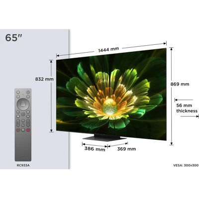 TCL 65C79K 65-Zoll 4K Ultra HD Smart TV - Fernseher TCL 65C79K 65-Zoll 4K Ultra HD Smart TV - Fernseher