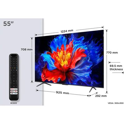 TCL 55P89K 4K Ultra HD Smart TV - Televisio TCL 55P89K 4K Ultra HD Smart TV - Televisio