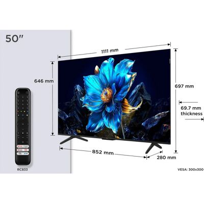 TCL 50P79K TV 4K Ultra HD Smart - Televisor TCL 50P79K TV 4K Ultra HD Smart - Televisor