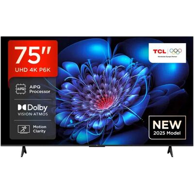 TCL - 75P6K-UK - 75-inch - 4K Ultra HD - TV TCL - 75P6K-UK - 75-inch - 4K Ultra HD - TV