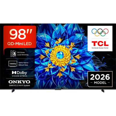 TCL P8L 98" QD-Mini LED 4K TV TCL P8L 98" QD-Mini LED 4K TV