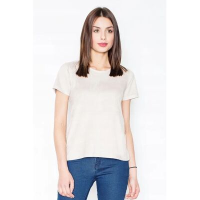 Bluzka beżowa Model 111507 Figl - Blouse Bluzka beżowa Model 111507 Figl - Blouse