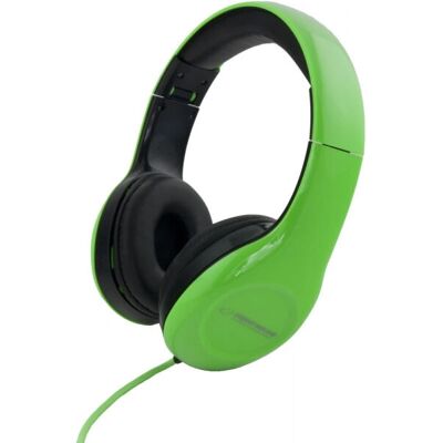 Fones Esperanza EH138G - Com fio, Verde - Estéreo Fones Esperanza EH138G - Com fio, Verde - Estéreo