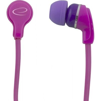 Esperanza EH147P Pink Johtokäyttöiset in-ear kuulokkeet - Kuulokkeet Esperanza EH147P Pink Johtokäyttöiset in-ear kuulokkeet - Kuulokkeet