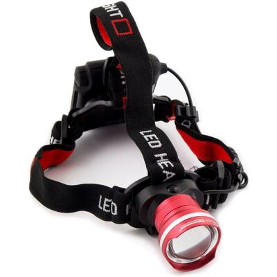 Lampada frontale Esperanza Procyon - LED Cree T6 - 300m - 600lm Lampada frontale Esperanza Procyon - LED Cree T6 - 300m - 600lm