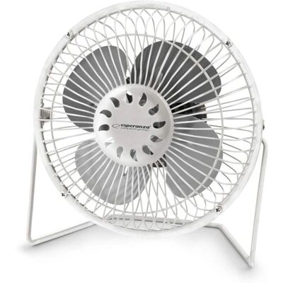 Ventilador de Mesa Esperanza Yugo - Blanco - USB 6" Ventilador de Mesa Esperanza Yugo - Blanco - USB 6"