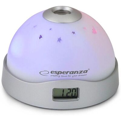 Northix Esperanza - Reloj despertador con proyector de cielo estrellado Northix Esperanza - Reloj despertador con proyector de cielo estrellado