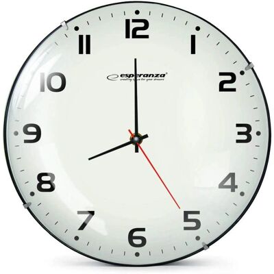 Orologio da Parete Esperanza Ehc018f - Elegante 30cm Quartz Orologio da Parete Esperanza Ehc018f - Elegante 30cm Quartz
