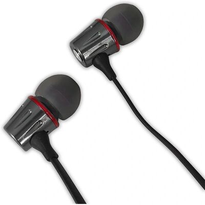 Fones de ouvido de metal Esperanza - Microfone - 3,5mm Estéreo Fones de ouvido de metal Esperanza - Microfone - 3,5mm Estéreo