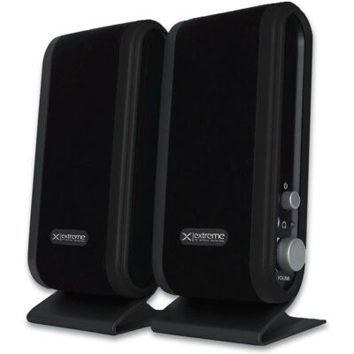 Extreme XP102 Speakers - 2.0 Kanalen - 4 W - Zwart Extreme XP102 Speakers - 2.0 Kanalen - 4 W - Zwart