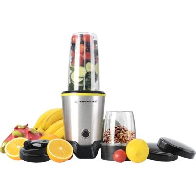 Esperanza Ekm028 Liquidificador Liquidificador de Mesa 1000 W Preto, Aço Inoxidável Esperanza Ekm028 Liquidificador Liquidificador de Mesa 1000 W Preto, Aço Inoxidável
