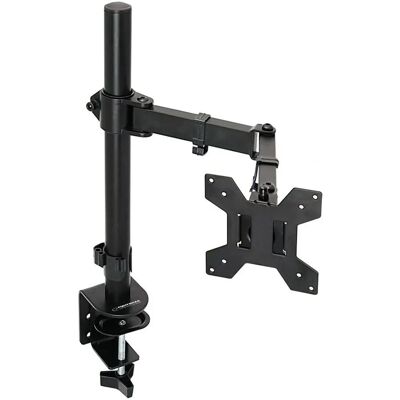 Βάση Οθόνης Esperanza ERW017 - 27'' Γραφείο, Μαύρο, Έως 8kg Βάση Οθόνης Esperanza ERW017 - 27'' Γραφείο, Μαύρο, Έως 8kg