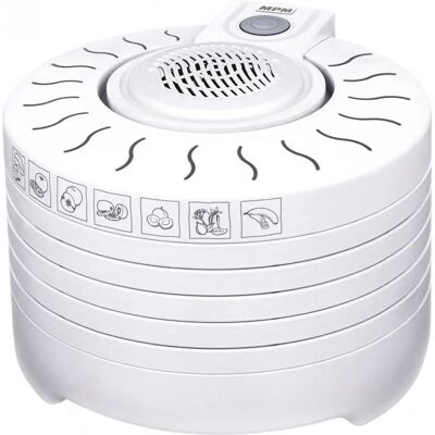 Suszarka do Jedzenia MPM MSG-01 - 250W, 5 Talerzy, Biała Suszarka do Jedzenia MPM MSG-01 - 250W, 5 Talerzy, Biała