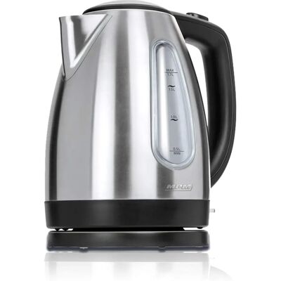 Gourmet Elettrico MPM 1,7L - Acciaio Inox, Spegnimento Automatico Gourmet Elettrico MPM 1,7L - Acciaio Inox, Spegnimento Automatico