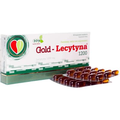 Olimp Gold Lecithin 1200mg - Memory Stress Support - Supplements Olimp Gold Lecithin 1200mg - Memory Stress Support - Supplements