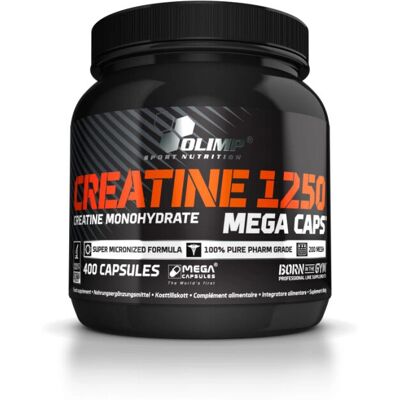Olimp Nutrition Creatine Mega Caps - 400 kapsler - 700g Olimp Nutrition Creatine Mega Caps - 400 kapsler - 700g