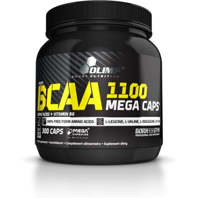 Olimp Nutrition BCAA 1100 Mega Caps - Ondersteunt Spiergroei & Herstel Olimp Nutrition BCAA 1100 Mega Caps - Ondersteunt Spiergroei & Herstel