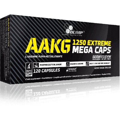 Olimp Nutrition AAKG 1250 Extreme - Complément de Performance - Publicité Olimp Nutrition AAKG 1250 Extreme - Complément de Performance - Publicité