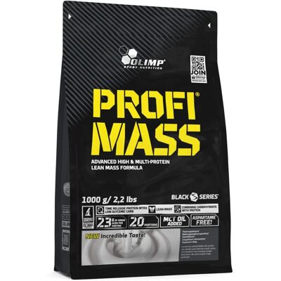 Olimp Profi Mass - Vanille - 1kg - Nahrungsergänzung Olimp Profi Mass - Vanille - 1kg - Nahrungsergänzung