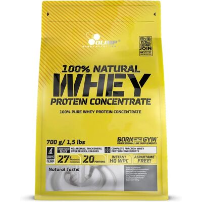 Olimp Naturalny Koncentrat Białka Serwatkowego - 700g - Wysokiej Jakości Białko dla Mięśni Olimp Naturalny Koncentrat Białka Serwatkowego - 700g - Wysokiej Jakości Białko dla Mięśni