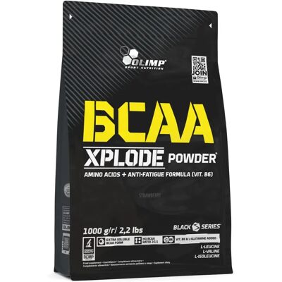 Polvo BCAA Xplode de Olimp - Fresa - Apoya el crecimiento muscular Polvo BCAA Xplode de Olimp - Fresa - Apoya el crecimiento muscular
