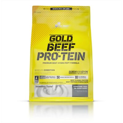 Olimp Gold Beef Pro-Tein - 700g - Protéine de bœuf de haute qualité - Croissance musculaire - Publicité Olimp Gold Beef Pro-Tein - 700g - Protéine de bœuf de haute qualité - Croissance musculaire - Publicité