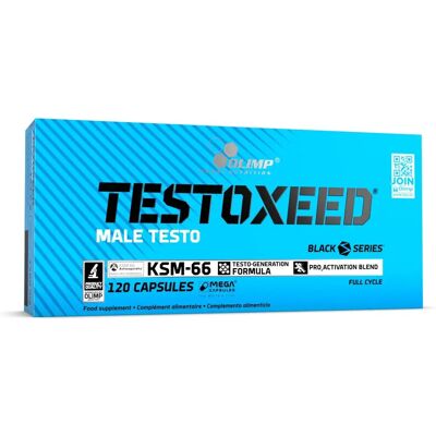 Olimp Nutrition Testoxeed - Modèle, 3 Attributs Clés - Supplément - Publicité Olimp Nutrition Testoxeed - Modèle, 3 Attributs Clés - Supplément - Publicité