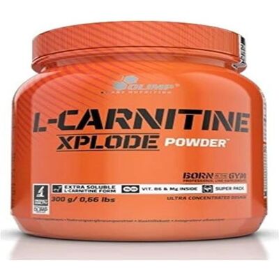 Olimp L-Carnitine Xplode Poudre - 300g - Complément alimentaire - Publicité Olimp L-Carnitine Xplode Poudre - 300g - Complément alimentaire - Publicité