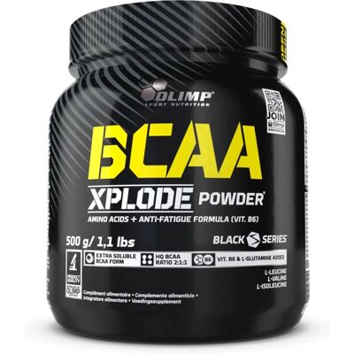 Poudre BCAA Xplode d'Olimp - Plusieurs Couleurs - 500g - Complément Alimentaire - Publicité Poudre BCAA Xplode d'Olimp - Plusieurs Couleurs - 500g - Complément Alimentaire - Publicité