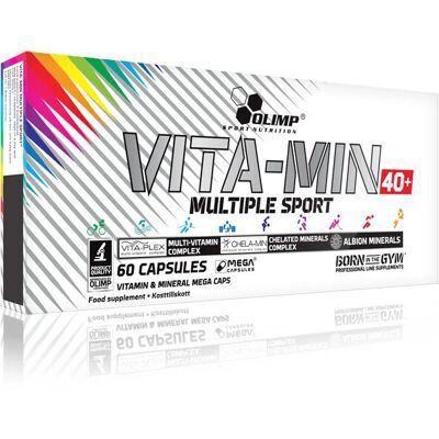 Olimp Nutrition Vita-Min Multiple Sport 40+ - Unterstützung für aktive Erwachsene Olimp Nutrition Vita-Min Multiple Sport 40+ - Unterstützung für aktive Erwachsene