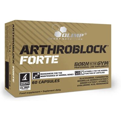 Olimp Nutrition Arthroblock Forte - 60 Kapseln - Unterstützt Gelenkgesundheit Olimp Nutrition Arthroblock Forte - 60 Kapseln - Unterstützt Gelenkgesundheit