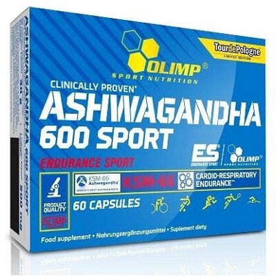 Olimp Nutrition Ashwagandha 600 Sport - 60 cápsulas Olimp Nutrition Ashwagandha 600 Sport - 60 cápsulas