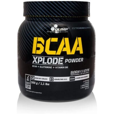 Olimp Nutrition - BCAA Xplode, Pêche - 500g - Publicité Olimp Nutrition - BCAA Xplode, Pêche - 500g - Publicité
