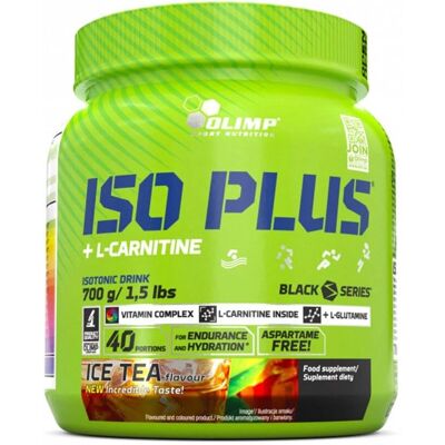 Olimp Nutrition Iso Plus Thé Glacé - 700g - Hydratation & Énergie - Publicité Olimp Nutrition Iso Plus Thé Glacé - 700g - Hydratation & Énergie - Publicité
