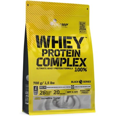 Olimp Nutrition Whey Protein Complex 100%, Chocolat Blanc & Framboise - 700g - Publicité Olimp Nutrition Whey Protein Complex 100%, Chocolat Blanc & Framboise - 700g - Publicité