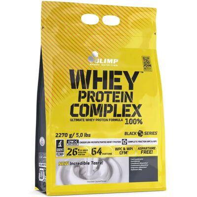 Olimp Whey Protein Complex 100% - Sjokolade-Karamell - Proteinpulver Olimp Whey Protein Complex 100% - Sjokolade-Karamell - Proteinpulver