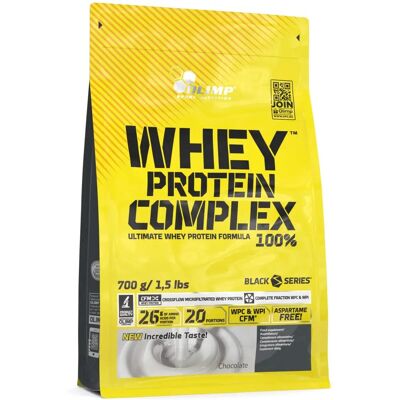 Olimp Complex de Proteína de Soro 700g Chocolate - Pó de Proteína Olimp Complex de Proteína de Soro 700g Chocolate - Pó de Proteína