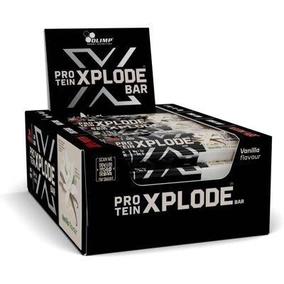 Olimp Nutrition Protein Xplode Bar, Vanilje - 25 x 40g Olimp Nutrition Protein Xplode Bar, Vanilje - 25 x 40g