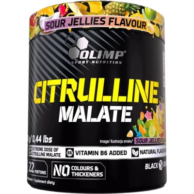 Olimp Citrulline Malate 200g o smaku sour jellies Olimp Citrulline Malate 200g o smaku sour jellies