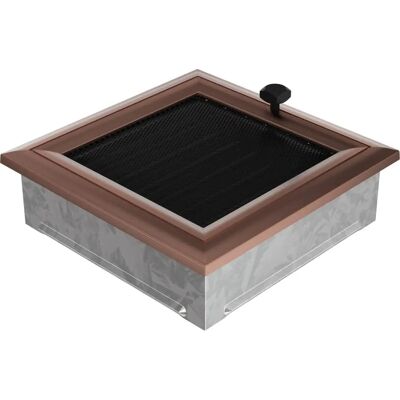 Kratki Oskar 17x17 Coperto per Ventilazione in Rame con Persiane - Copertura Ventilazione Kratki Oskar 17x17 Coperto per Ventilazione in Rame con Persiane - Copertura Ventilazione