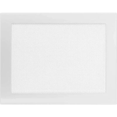 Kratki com Pokrywa wentylacyjna - 22x37 - Biała - Kratka wentylacyjna Kratki com Pokrywa wentylacyjna - 22x37 - Biała - Kratka wentylacyjna