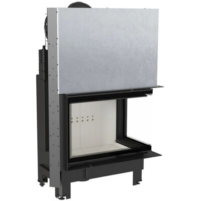 AZURA HOME DESIGN - MBA 17 - Vidrio lateral derecho - Inserto de chimenea AZURA HOME DESIGN - MBA 17 - Vidrio lateral derecho - Inserto de chimenea
