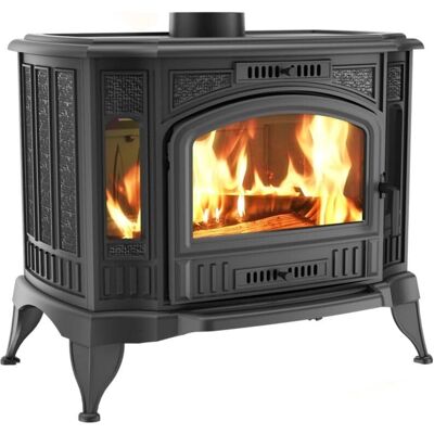 Azura Home Design K9 - Czarny - Kominek na drewno Azura Home Design K9 - Czarny - Kominek na drewno