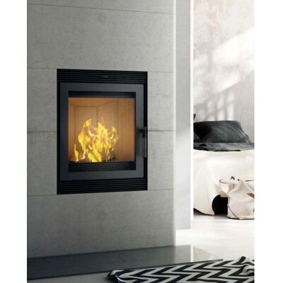 Azura Home Design Blanka Inserto de Chimenea - 8 kW Acero Ecológico Azura Home Design Blanka Inserto de Chimenea - 8 kW Acero Ecológico